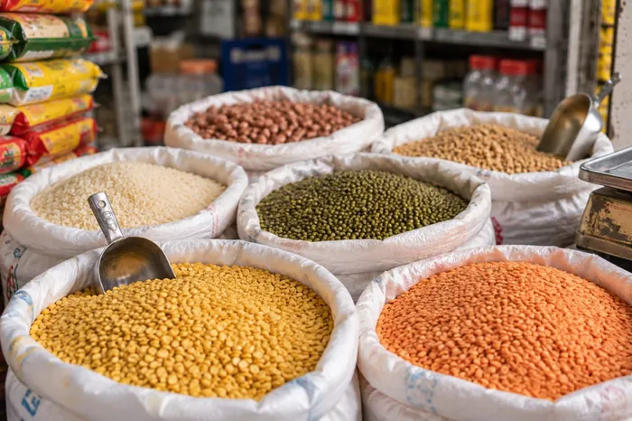 अनाज और दालों की दुकान में बिलिंग और स्टॉक के लिए StoreMitr का इस्तेमाल