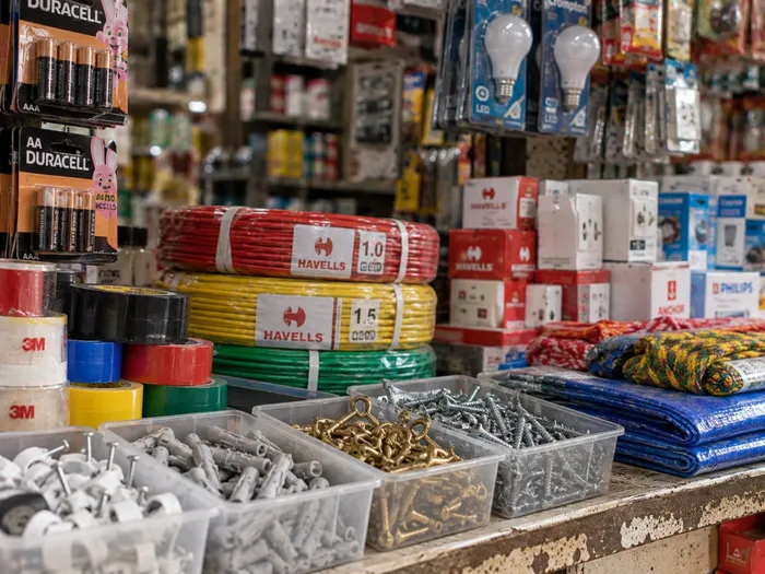 Hardware and electrical store using Store Mitr for billing and inventory